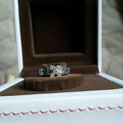 工廠定制20分主鉆珠寶首飾，八成新低價轉讓，昆明地區可小刀